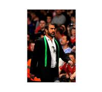HGIEWHW French Football Player Eric Cantona Poster Canvas Posters Unframe-style 16x24inch(40x60cm)