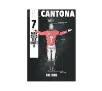 HGIEWHW French Football Player Eric Cantona Poster Canvas Posters Unframe-style 20x30inch(50x75cm)