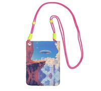 HGIUYDRD Air vehicle Crossbody Phone Bag - Bohemian Phone Pouch with Interesting Patterns for Daily Use