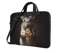 HGIUYDRD Cute Little Mouse Print Stylish Laptop Bag Versatile Work Tote Bag for Women, Laptop Case for Use