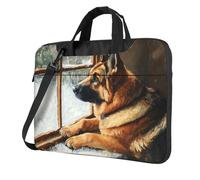 HGIUYDRD German Shepherds Print Stylish Laptop Bag Versatile Work Tote Bag for Women, Laptop Case for Use