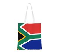 HGIUYDRD South Africa flag Print Canvas Handheld Shopping Tote Bag for Work, Shopping, Travel Large Capacity Tote Bag