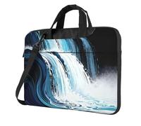 HGIUYDRD Turbulent River Print Stylish Laptop Bag Versatile Work Tote Bag for Women, Laptop Case for Use