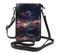 HGIUYDRD Uranus Print Stylish Crossbody Bags for Women, Checkered Crossbody Bag with Detachable Strap