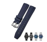 HGJHJJHK 21mm Rubber Watchband For L3.781.4.9 HydroConquest Conquest Black Blue Gray Green Watch Strap