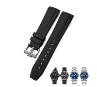 HGJHJJHK 21mm Rubber Watchband For L3.781.4.9 HydroConquest Conquest Black Blue Gray Green Watch Strap