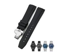 HGJHJJHK 21mm Rubber Watchband For L3.781.4.9 HydroConquest Conquest Black Blue Gray Green Watch Strap
