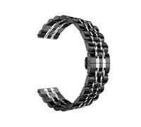 HGJHJJHK 22mm 20mm Seven Solid Beads Stainless Steel Strap For Watch4/4Pro GT2/3Pro 46mm Band For Samsung Watch 46mm 45mm Bracelet Watchbands