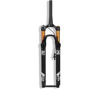 HGJHJJHK 27.5 29inch MTB Boost Fork Thru Axle 15x110mm Straight/Tapered Tube Air Suspension Fork 100MM Travel Remote Lockout Front Fork,Tapered Tube,29in