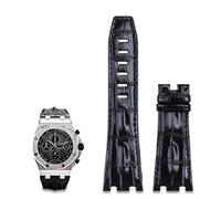 HGJHJJHK 28mm Imported Leather Strap For AP For Audemars Piguet 42mm For Royal Oak Offshore Watch Band Accessories Pin Buckle 15710/15703