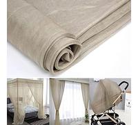 HGJHJJHK Anti Radiation Breathable Shielding Mesh Cloth,100% Silver Fiber Conductive Neting Fabric 5G/WiFi/RF/EMI/EMF/LF Blocking For Making Curtains Sheets,3m,2m,Constructive23