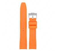 HGJHJJHK Curved End Rubber Strap 18/19/20/21/22mm Universal Silicone Watch Band Soft Sport Waterproof Replace Bracelet Belt for Men Women