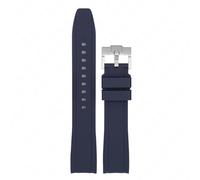 HGJHJJHK Curved End Rubber Strap 18/19/20/21/22mm Universal Silicone Watch Band Soft Sport Waterproof Replace Bracelet Belt for Men Women