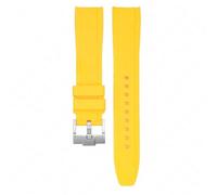 HGJHJJHK Curved End Rubber Strap 18/19/20/21/22mm Universal Silicone Watch Band Soft Sport Waterproof Replace Bracelet Belt for Men Women