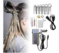 HGJHJJHK Dreadlock Machine - 6-16mm Crochet Twisting Braiding Machine, Easy Dreadlocks Creation - Stainless Steel Electric Portable Handheld Device, 8mm