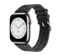HGJHJJHK FKM Watch Band For band 49mm 45mm 44mm Fluororubber Watchbands 10th 46mm 42mm Waterproof Strap
