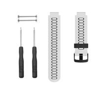 HGJHJJHK For Forerunner 220 Watch Bands Black Buckle Sport Silicone Watch Strap Replacement for Forerunner 230/220/235/620/630/735XT and Approach S20/S5/S6 Smart watch band