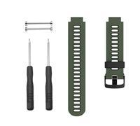 HGJHJJHK For Forerunner 220 Watch Bands Black Buckle Sport Silicone Watch Strap Replacement for Forerunner 230/220/235/620/630/735XT and Approach S20/S5/S6 Smart watch band