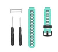 HGJHJJHK For Forerunner 220 Watch Bands Black Buckle Sport Silicone Watch Strap Replacement for Forerunner 230/220/235/620/630/735XT and Approach S20/S5/S6 Smart watch band