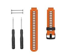 HGJHJJHK For Forerunner 630 Watch Bands Black Buckle Sport Silicone Watch Strap Replacement for Forerunner 230/220/235/620/630/735XT and Approach S20/S5/S6 Smart watch band