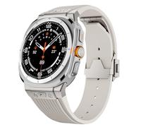 HGJHJJHK For Samsung Galaxy Watch Ultra Strap 47mm Accessories Fluororubber sport Bracelet For Galaxy Watch 7 Ultra WatchBands