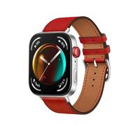 HGJHJJHK Italian Cowhide Leather Strap For Watch Fit 3 Smart Watchband Replacement Correa Wristband Strap Accessor