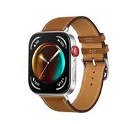 HGJHJJHK Italian Cowhide Leather Strap For Watch Fit 3 Smart Watchband Replacement Correa Wristband Strap Accessor