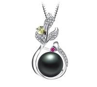 HGJHJJHK Jewelry freshwater pearl accessories crystal zircon necklace natural pendants fine jewelry Made in China Decorations