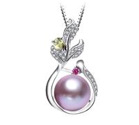 HGJHJJHK Jewelry freshwater pearl accessories crystal zircon necklace natural pendants fine jewelry Made in China Decorations