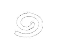 HGJHJJHK Jewelry Sterling 40-45CM Wheat Link Chain, Necklace Women for Bride Decorations