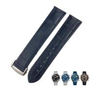 HGJHJJHK Leather Watchband 18mm 19MM 20mm 22mm For Omega Seamaster 300 De Ville AT150 Moonswatch Speedmaster Watch Strap
