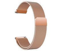 HGJHJJHK Metal Magnetic Watch Band Mesh Woven Quick Release Strap Adjustable Stainless Steel Replacement Straps for Women Men 16mm18mm 20mm 22mm