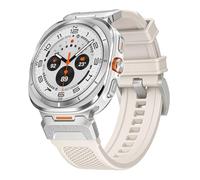 HGJHJJHK Metal Silicone Strap For Samsung Galaxy Watch Ultra 47mm Rubber Bracelet Wristband For Galaxy Watch 7 Ultra 47mm Watchbands