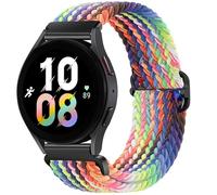 HGJHJJHK Nylon Strap for Samsung Galaxy Watch 7 6 5 4 40mm 44mm 6Classic 43/47mm 20mm 22mm Braided Solo Loop Band for Watch 3 4Pro WatchBands