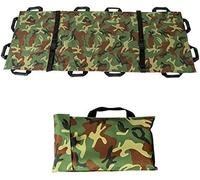 HGJHJJHK Portable Stretcher Waterproof Soft Stretcher 12 Handles Emergency Rescue Folding Stretcher Household Medical Lifter Transfer Board Forhospital Sports Venues Ambulance, B