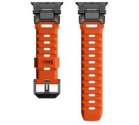 HGJHJJHK Rubber Watch Band For Band S10 46mm S10 42mm Ultra 49mm 45mm 44mm Watchbands Waterproof Rubber Strap