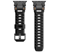 HGJHJJHK Rubber Watch Band For Band S10 46mm S10 42mm Ultra 49mm 45mm 44mm Watchbands Waterproof Rubber Strap