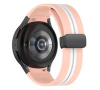 HGJHJJHK Silicone Magnetic Strap For Samsung Watch 4/5/6 40 44mm 5Pro 45mm Band For Galaxy Watch 4/6 Classic 42 43mm 46 47mm Watchbands