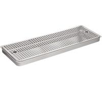 HGJHJJHK Stainless Steel Beer Drip Tray, Drip Trays Without Drain for Home Kitchens, Restaurants, Bar Pub - Rectangular Counter Top Beer Drip Tray,50CM