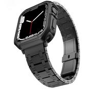 HGJHJJHK Stainless Steel Strap For Ultra band 49mm 38/40/41mm 42/44/45mm S10 42MM 46MM Bracelet For s 10 9 8 7 Se 6 5 4 Se Watchbands