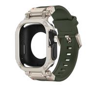 HGJHJJHK Strap Case for Band Ultra 2 49mm 44mm 45mm TPU Protector Case Cover Silicone Bracelet for IWatch Series 9 8 7 6 5 4 Watchbands