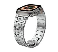 HGJHJJHK Titan Stainless Steel Metal Steel watchbands For Band Ultra 2 49mm 46mm 45mm 44mm Strap Series 10 9 8 7 6 5 4 3 2 1 SE With Metal Connector