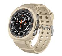 HGJHJJHK TPU Case Strap for Samsung Galaxy Watch 7 Ultra 47mm Band Silicone Accessories Bracelet for Galaxy Watch 7 Ultra WatchbandS
