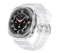 HGJHJJHK TPU Case Strap for Samsung Galaxy Watch 7 Ultra 47mm Band Silicone Accessories Bracelet for Galaxy Watch 7 Ultra WatchbandS