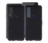 HGJTF Case for Cat S75 (6.6"), 2 Pieces Ultra Thin Soft Silicone TPU Anti-Scratch Protective Case for Cat S75 Anti-Fall Protection Cover - Black + Pattern