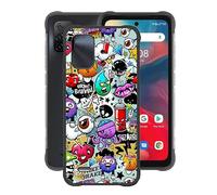 HGJTF Case for Umidigi Bison GT2 5G (6.50 Inches), Ultra Thin Soft TPU Bumper Protective Case, Shockproof Anti-Scratch Black Mobile Phone Case Cover for Umidigi Bison GT2 5G - XS40