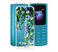 HGJTF Phone Case for Nokia 105 4G 2023 (1.8 inch), Shockproof Soft TPU Gel Bumper Shell,[Ultra-Thin ] [Anti-Yellowing] Clear Silicone Back Cover for Nokia 105 4G 2023 - XT7