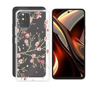 HGJTF Phone Case for Umidigi A13 Pro Max 5G (6.8 inch), Shockproof Soft TPU Gel Bumper Shell,[Ultra-Thin ] [Anti-Yellowing] Clear Silicone Back Cover for Umidigi A13 Pro Max 5G - Camellia