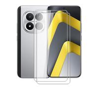 HGJTFANY 2 PCS Screen Protector for Xiaomi Poco M8 Pro (6.83"), 9H Hardness Tempered Glass Film [Anti-scratch] [High definition] [No bubbles], for Xiaomi Poco M8 Pro Protective Film Clear