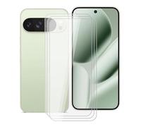 HGJTFANY 3 PCS Screen Protector for Google Pixel 10 Pro XL (6.80"), 9H Hardness Tempered Glass Film [Anti-scratch] [High definition] [No bubbles], for Google Pixel 10 Pro XL Protective Film Clear